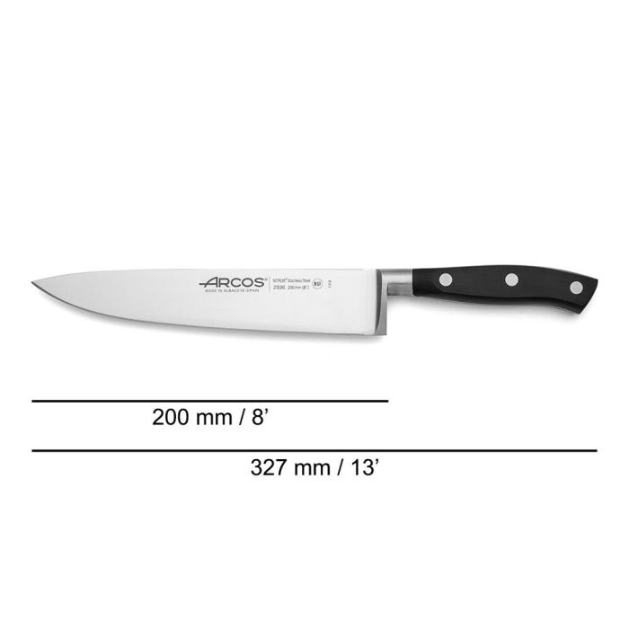 Cuchillo cocinero serie riviera 200 mm 3 Cuchillo cocinero serie riviera 200 mm 3