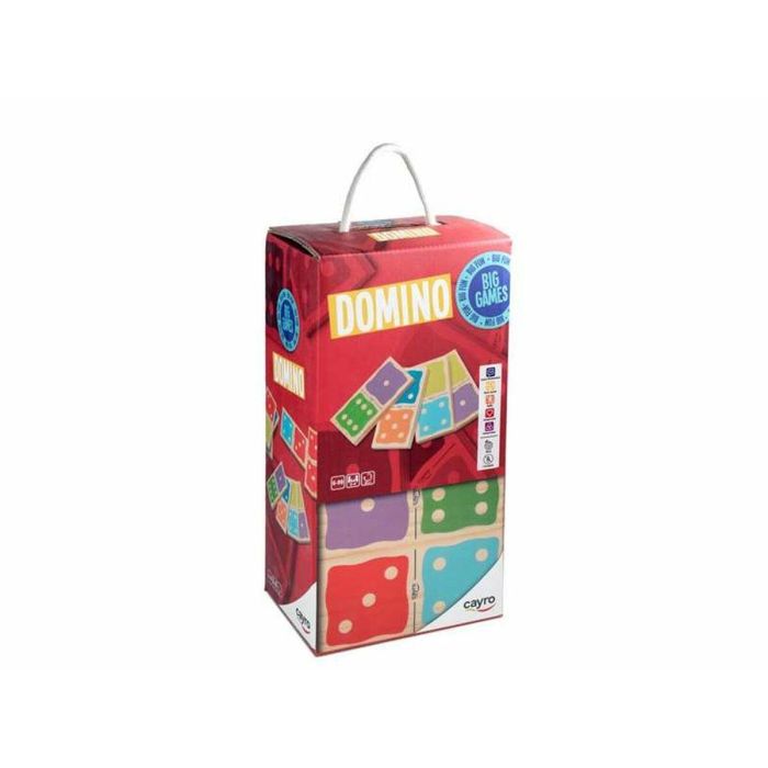 Juego domino gigante madera 21x21x13 Juego domino gigante madera 21x21x13