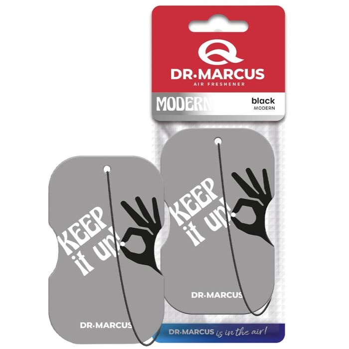 Dr. Marcus DRM0007 Ambientador para coches Modern Black, fragancia superior con tecnología Neutra Boost para eliminar olores. 0 Dr. Marcus DRM0007 Ambientador para coches Modern Black, fragancia superior con tecnología Neutra Boost para eliminar olores. 0