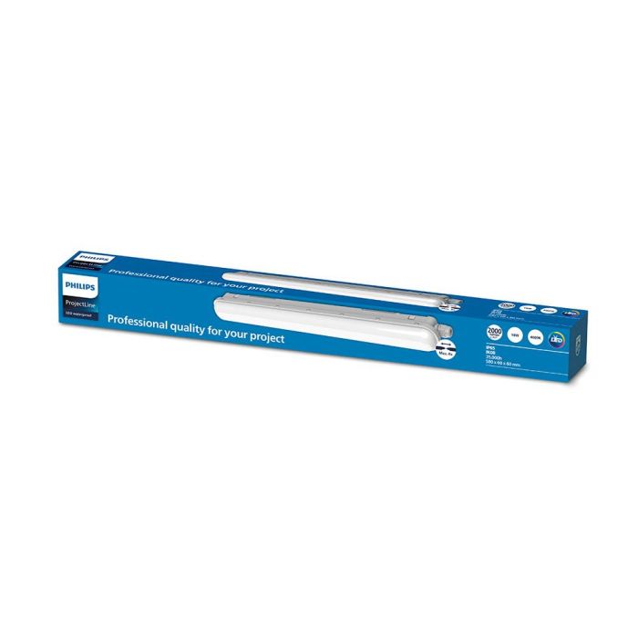 Regleta estanca projectline luz día 18 W 4000 k 2000 lm 58 x 6 x 6 cm 1