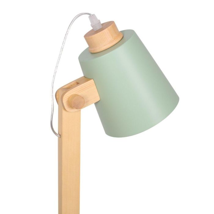 Lámpara de mesa DKD Home Decor Verde Rosa Natural Madera Metal 50 W 220 V 18 x 20 x 45 cm 15 x 20 x 50 cm (2 Unidades) 3 Lámpara de mesa DKD Home Decor Verde Rosa Natural Madera Metal 50 W 220 V 18 x 20 x 45 cm 15 x 20 x 50 cm (2 Unidades) 3