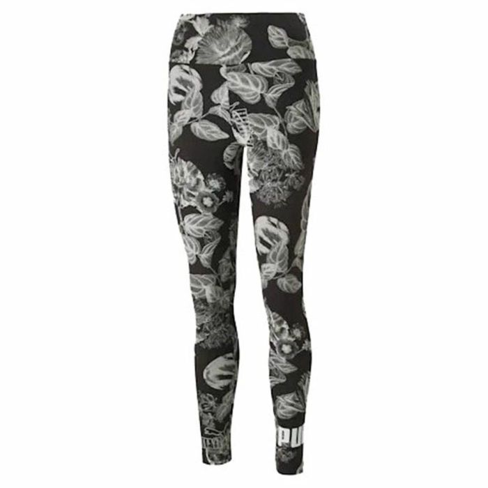 Mallas Deportivas de Mujer Puma Frozen Flower Negro 0 Mallas Deportivas de Mujer Puma Frozen Flower Negro 0