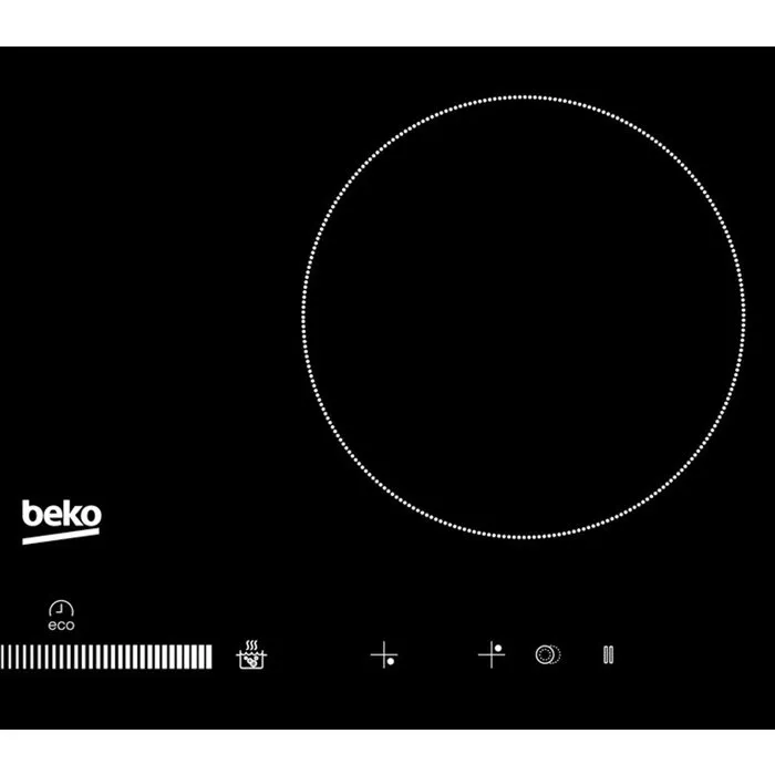 Beko HIC64502T Placa Vitrocerámica - 4 Zonas - 6700W - L58 x P51cm - Negro 4