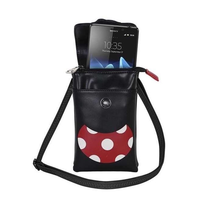 Karactermania Bolso para móvil Minnie Mouse Face 12x3x20 cm 3