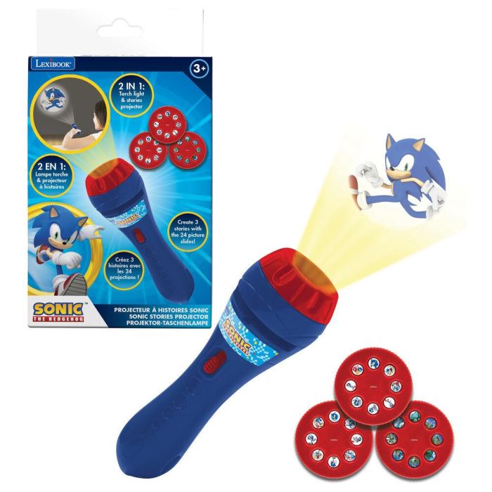 Linterna Proyector Sonic the Hedgehog 1