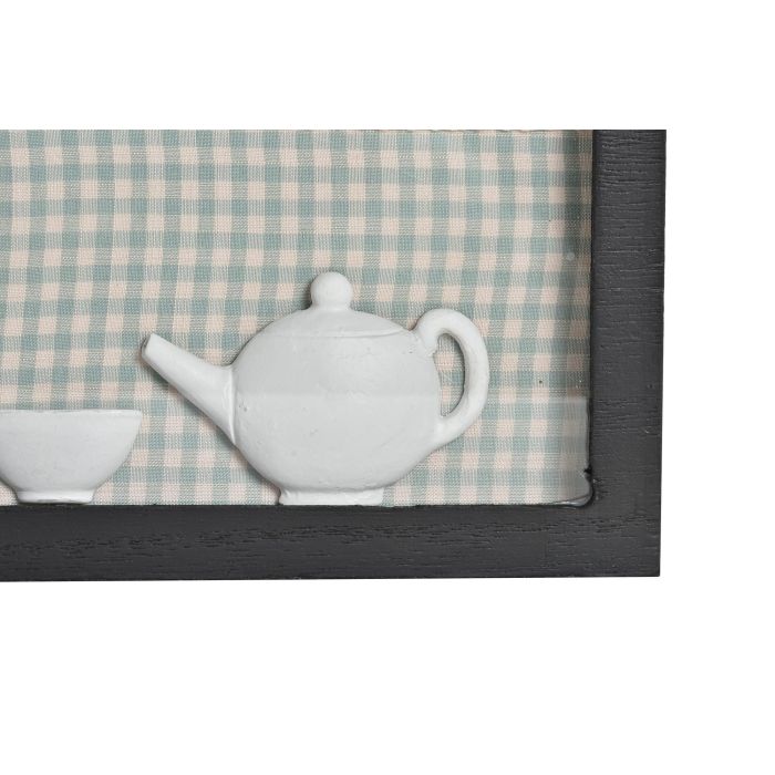 DKD Home Decor Cubertero Shabby de Madera y Cristal Verde Menta Marrón 9x15x30 cm (2 Unidades) 2 DKD Home Decor Cubertero Shabby de Madera y Cristal Verde Menta Marrón 9x15x30 cm (2 Unidades) 2