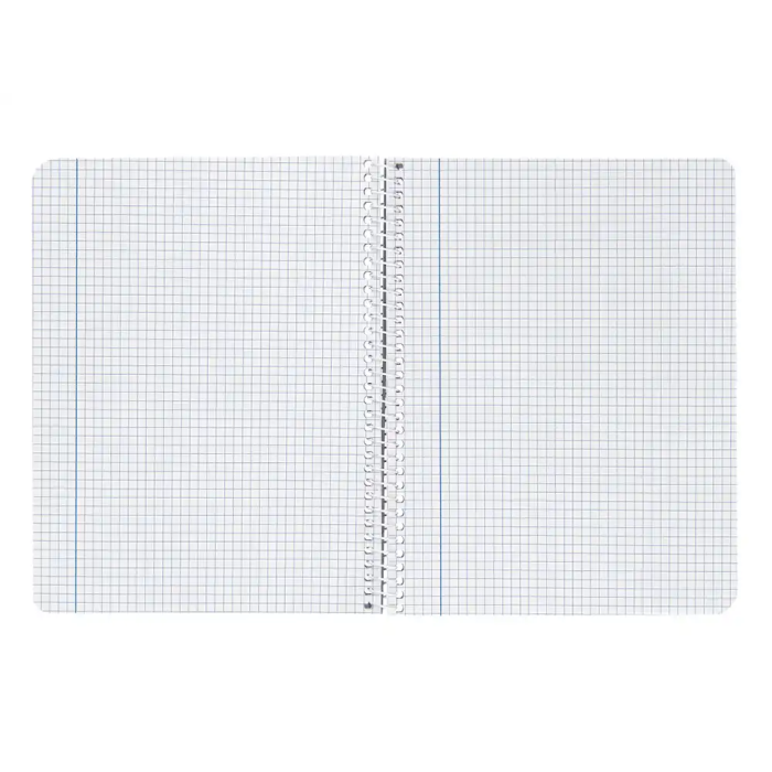 Liderpapel Cuaderno Espiral A4 Witty Tapa Dura 80 Hojas 90gr Cuadro 5mm Colores Surtidos 6