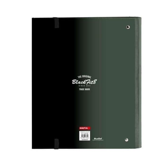 Carpeta de anillas BlackFit8 Gradient A4 Negro Verde militar (27 x 32 x 3.5 cm) 5 Carpeta de anillas BlackFit8 Gradient A4 Negro Verde militar (27 x 32 x 3.5 cm) 5