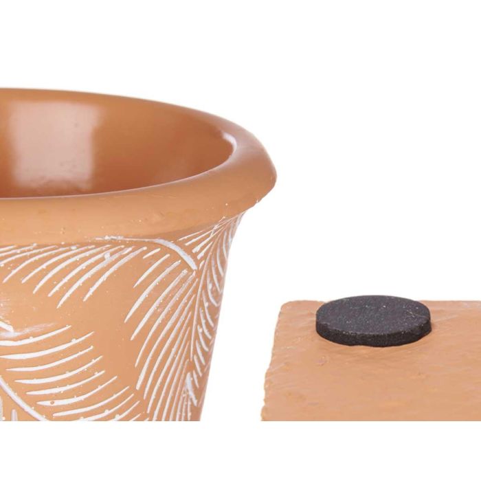 Copa Terracota Mediana Hojas 13X19,5 Ibergarden (8 Unidades) 2 Copa Terracota Mediana Hojas 13X19,5 Ibergarden (8 Unidades) 2