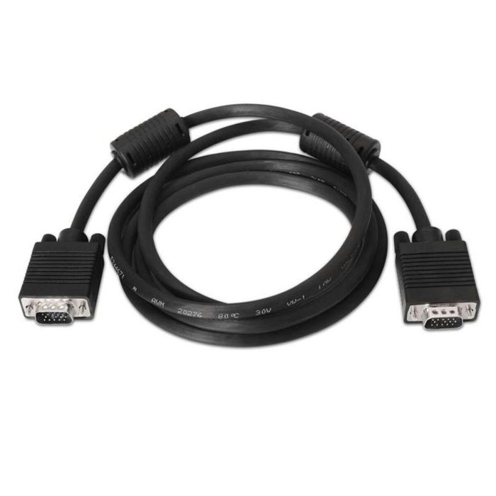 Cable VGA NANOCABLE 10.15.0101 Negro 1 m 0 Cable VGA NANOCABLE 10.15.0101 Negro 1 m 0