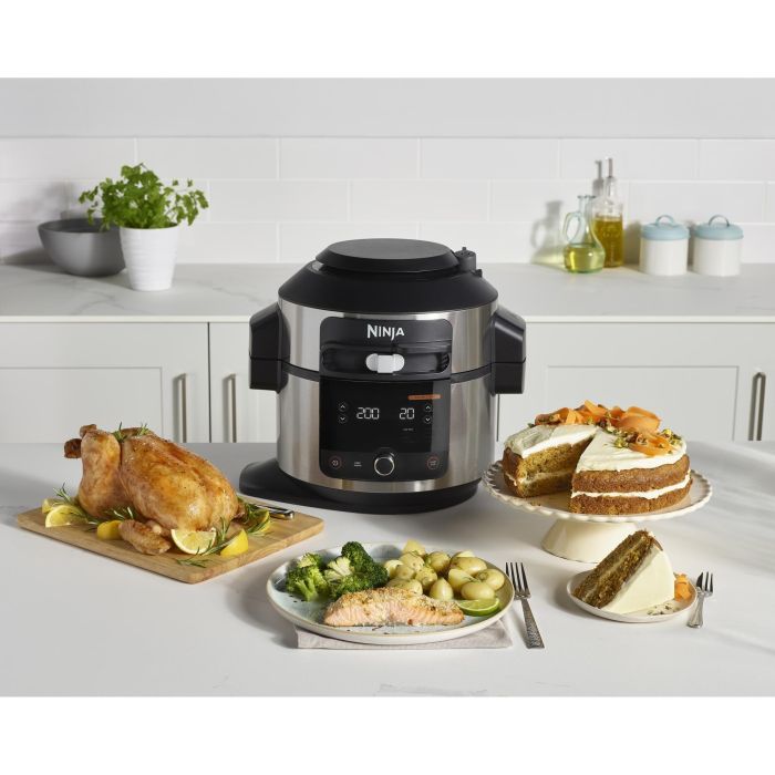 Ninja OL550EU Olla Eléctrica Multifunción 6L SmartLid Multi Cooker Foodi - 11 en 1, Cocina a Presión, Freidora de Aire 3 Ninja OL550EU Olla Eléctrica Multifunción 6L SmartLid Multi Cooker Foodi - 11 en 1, Cocina a Presión, Freidora de Aire 3