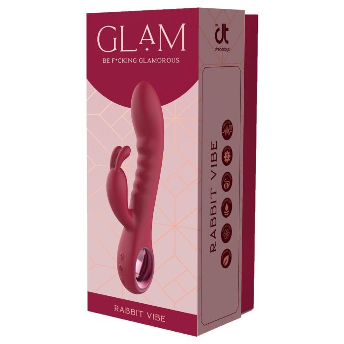 Vibrador Punto G Dream Toys Glam Morado 1 Vibrador Punto G Dream Toys Glam Morado 1