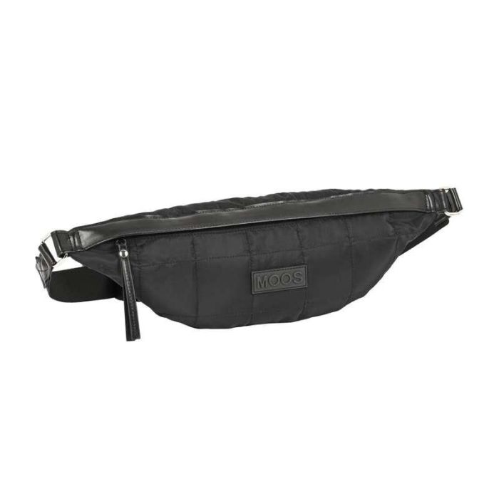 Cartera Escolar Safta Moos Capsula Black Riñonera Adulto 410x70x155 mm 1 Cartera Escolar Safta Moos Capsula Black Riñonera Adulto 410x70x155 mm 1
