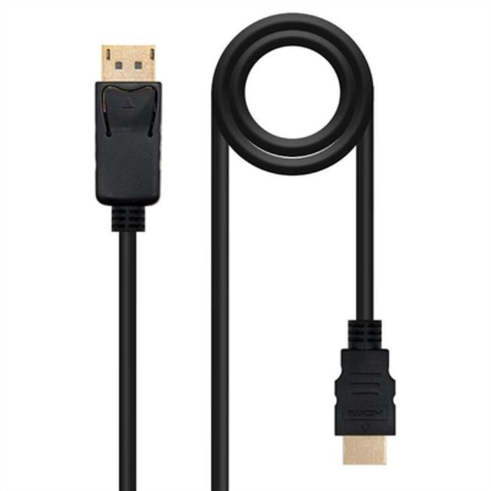 Cable DisplayPort a HDMI NANOCABLE 10.15.4310 Negro 10 m 0 Cable DisplayPort a HDMI NANOCABLE 10.15.4310 Negro 10 m 0