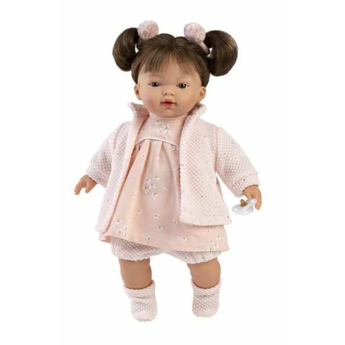 Muñeca llorona vera cuerpo de tela 33 m incluye el chupete. Muñeca llorona vera cuerpo de tela 33 m incluye el chupete.