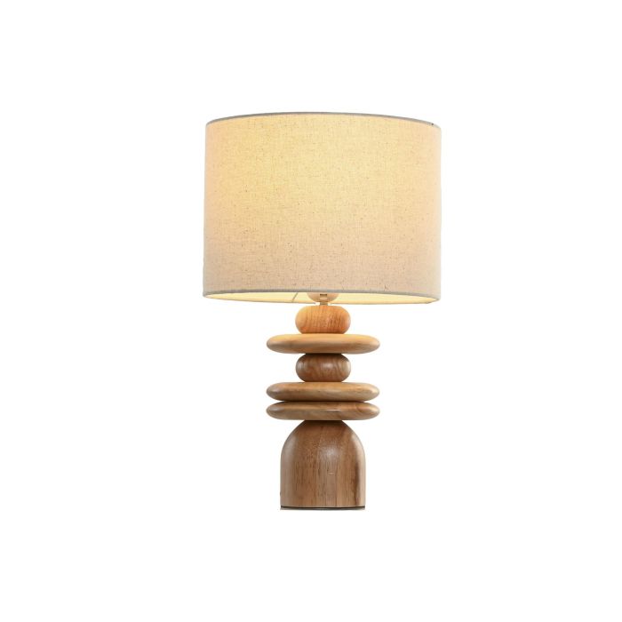 Lampara Sobremesa Urban DKD Home Decor Marron Crudo 25 x 40 x 25 cm (2 Unidades) 1 Lampara Sobremesa Urban DKD Home Decor Marron Crudo 25 x 40 x 25 cm (2 Unidades) 1