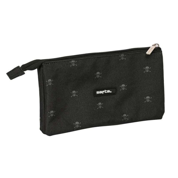 Portatodo Triple Safta California Negro 22 x 12 x 3 cm 1 Portatodo Triple Safta California Negro 22 x 12 x 3 cm 1