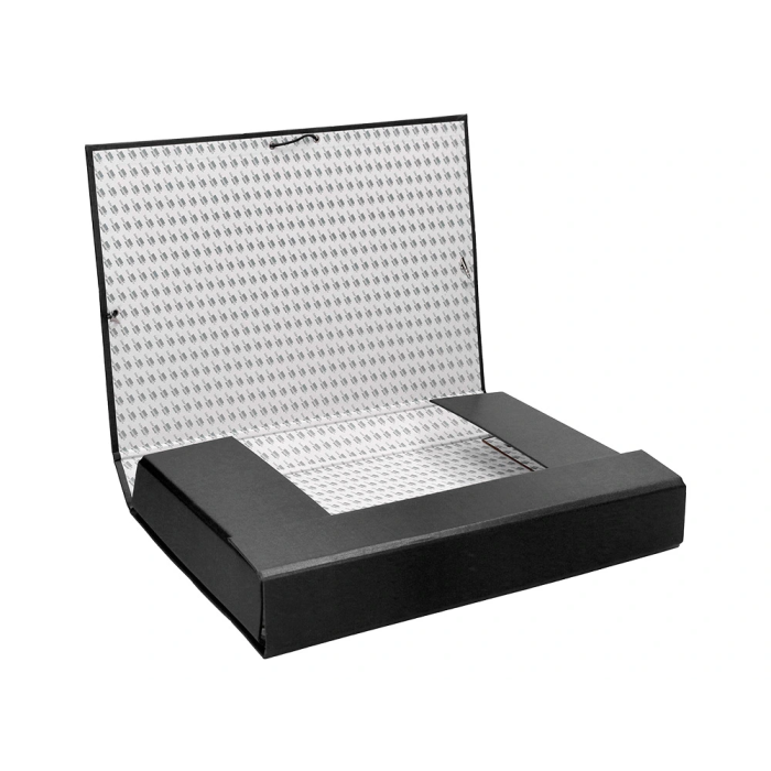 Liderpapel Carpeta Proyectos Folio Lomo 90mm Cartón Forrado Negra 8 Liderpapel Carpeta Proyectos Folio Lomo 90mm Cartón Forrado Negra 8