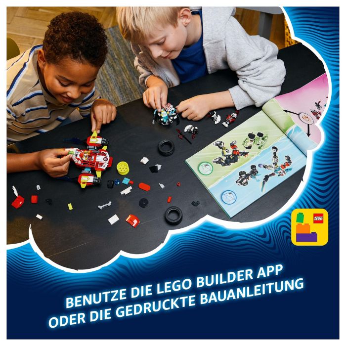 LEGO 71497 DREAMZzz Meca Tigre de Cooper y Bólido de Zero, Juego de Construcción, 1006 Piezas, 9+ Años