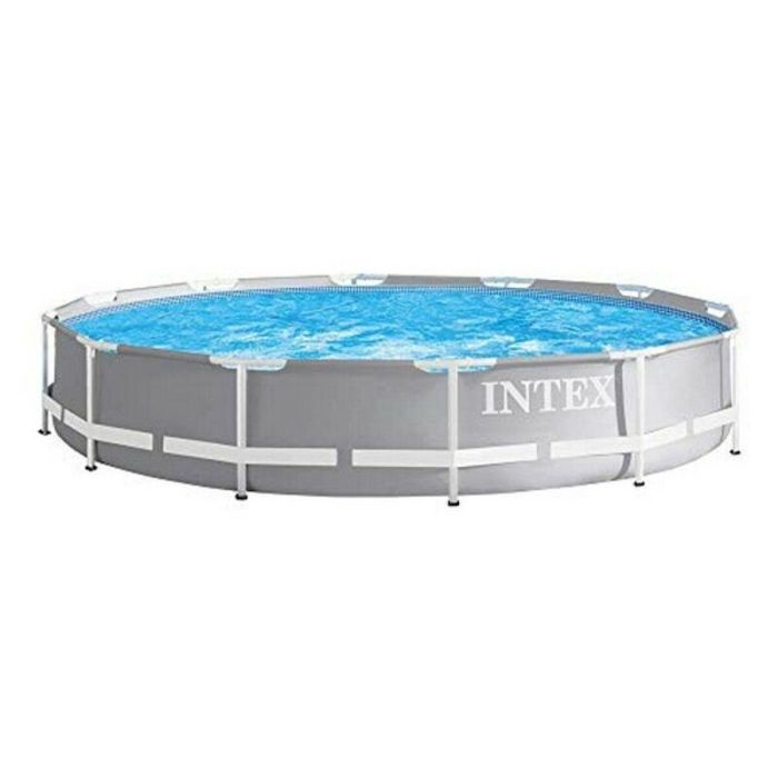 Intex Piscina Redonda Desmontable Prism Frame 366x76 cm Capacidad 6503 Litros +6 Años 1 Intex Piscina Redonda Desmontable Prism Frame 366x76 cm Capacidad 6503 Litros +6 Años 1