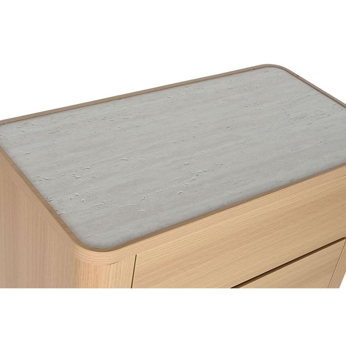 Chifonier Moderno DKD Home Decor Gris Claro Natural 40 x 100 x 76 cm 4