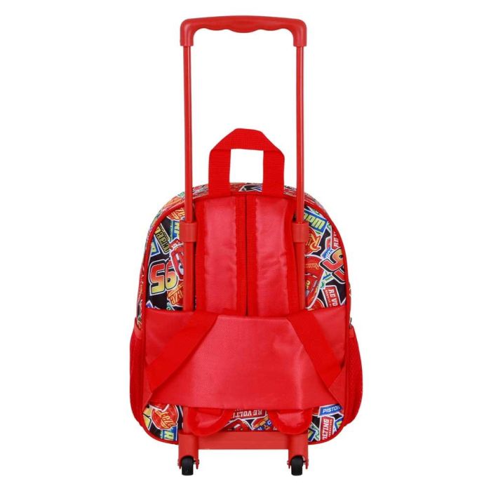 Mochila 3D con Ruedas Pequeña Racer Disney Cars 3 Rojo 3 Mochila 3D con Ruedas Pequeña Racer Disney Cars 3 Rojo 3
