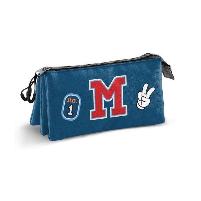 Karactermania Estuche Triple Class Mickey Mouse Azul Ripstop 23.5x10x5 cm 4 Karactermania Estuche Triple Class Mickey Mouse Azul Ripstop 23.5x10x5 cm 4