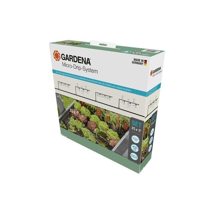 Gardena MDS Tropfbewässerung Set Hochbeet/Beet 35 Pflanzen 0 Gardena MDS Tropfbewässerung Set Hochbeet/Beet 35 Pflanzen 0