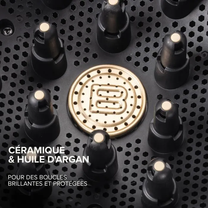 Bellissima Difusor de Aire Caliente XL Diffon Supreme Aceite de Argán para Cabello Rizado AUC8007403118242 - 2 Velocidades 3 Temperaturas 3