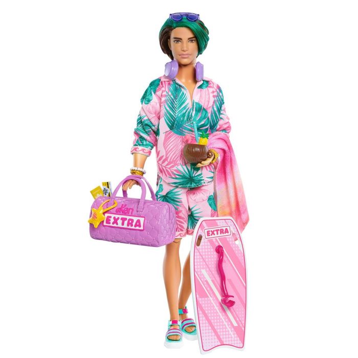 Muñec0 Barbie Extra Fly Playa Hnp86 Mattel 1