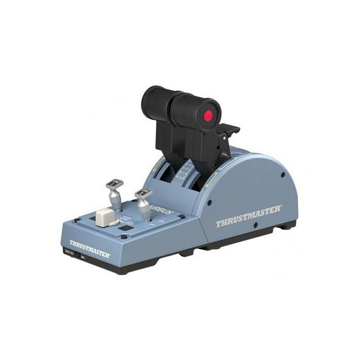 Thrustmaster TCA Quadrant Airbus Edition - Simulador de Vuelo PC, Negro/Azul, 2960840