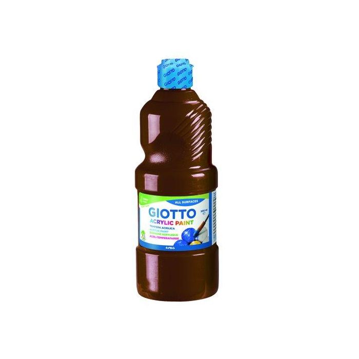 Tempera Acrilica Giotto 500 Ml Marron
