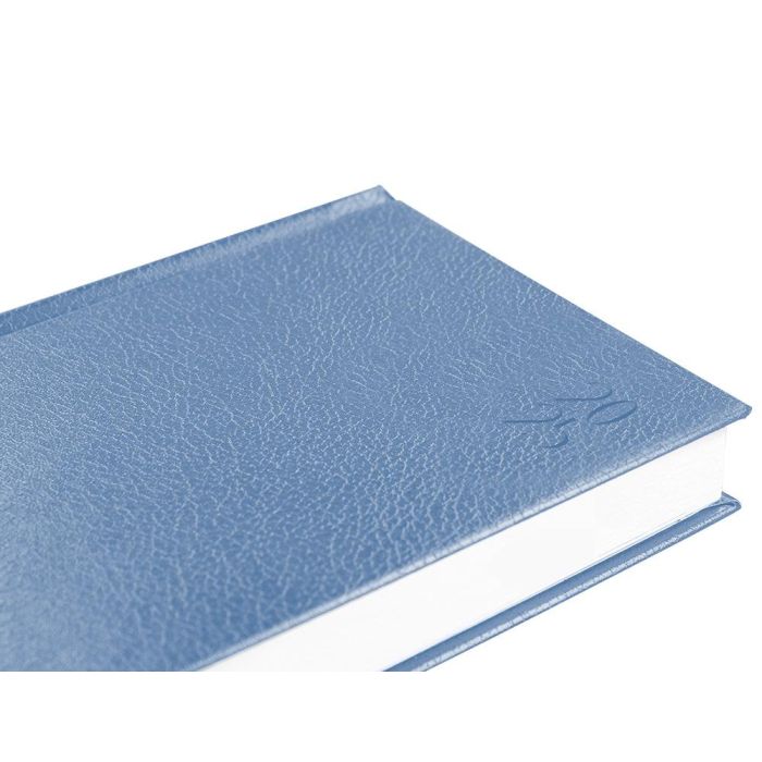 Agenda Encuadernada Liderpapel Corfu A5 2025 Dia Pagina Color Azul Claro Papel 60 gr 9