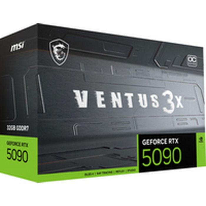 MSI MSI4711377301633 Tarjeta Gráfica VENTUS GEFORCE RTX 5090 32G 3X OC NVIDIA 32 GB GDDR7 9