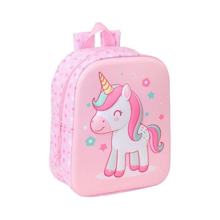 Mochila Safta Guarderia 3D Unicorn 270x220x100 mm Mochila Safta Guarderia 3D Unicorn 270x220x100 mm