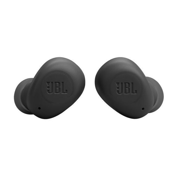 JBL Wave Buds Auriculares True Wireless Negros con Deep Bass y 32h de Batería, Resistentes a Salpicaduras y Polvo 1