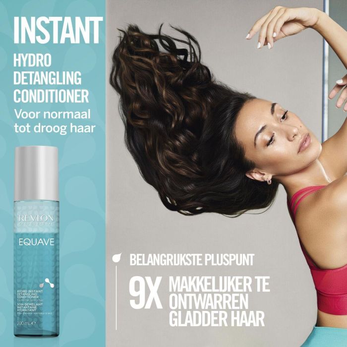 Revlon Equave Hydro Instant Spray Acondicionador Bifásico Hidratante y Desenredante Instantáneo 200ml 9