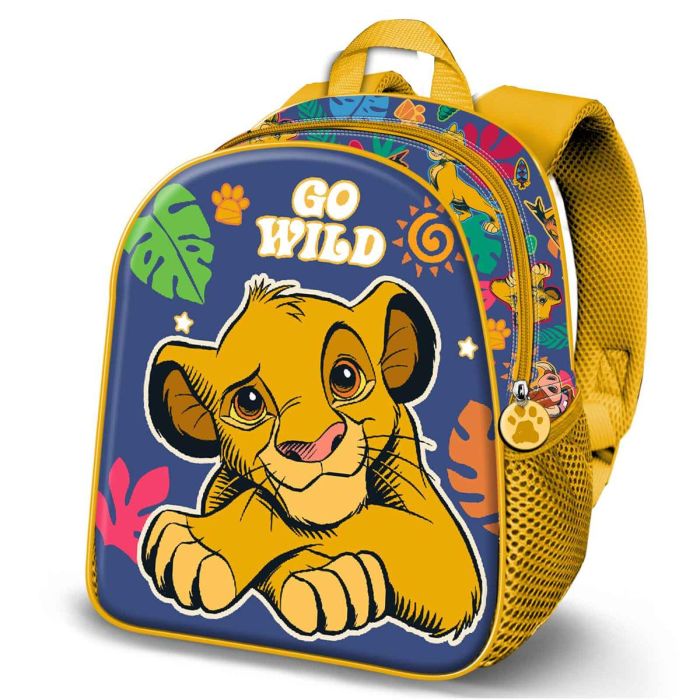 Mochila 3D Elite Wild Disney El Rey León Multicolor