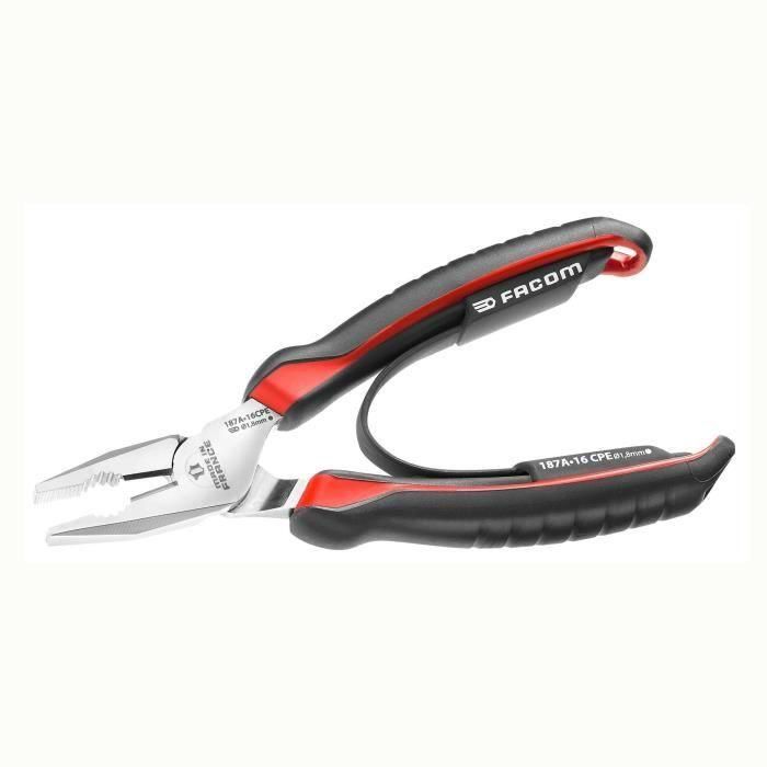 Alicates universales - FACOM - 187A.18CPEPB - 180 mm Alicates universales - FACOM - 187A.18CPEPB - 180 mm
