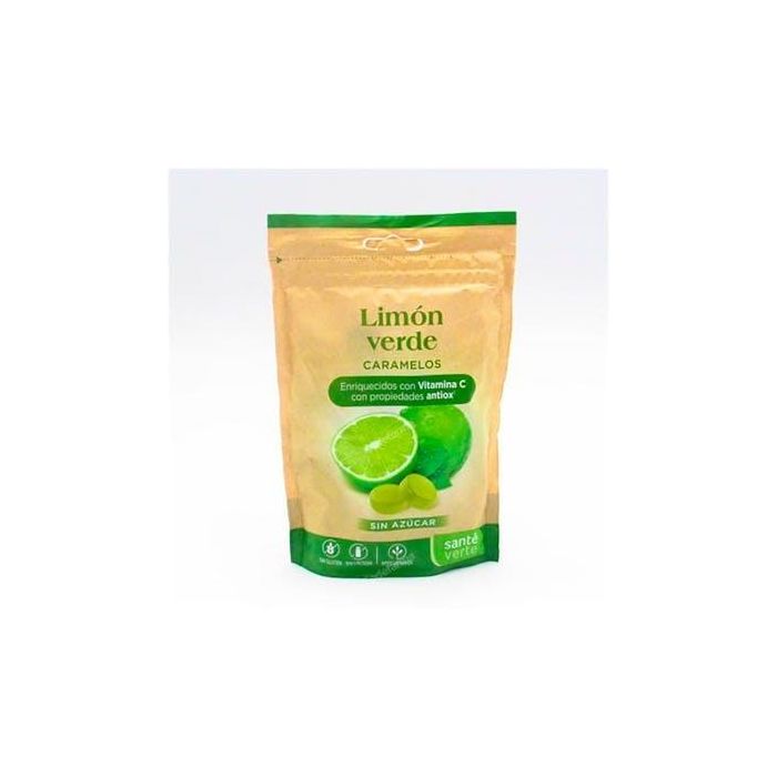 Sante Verte Caramelos Limon Verde Bolsa 60G