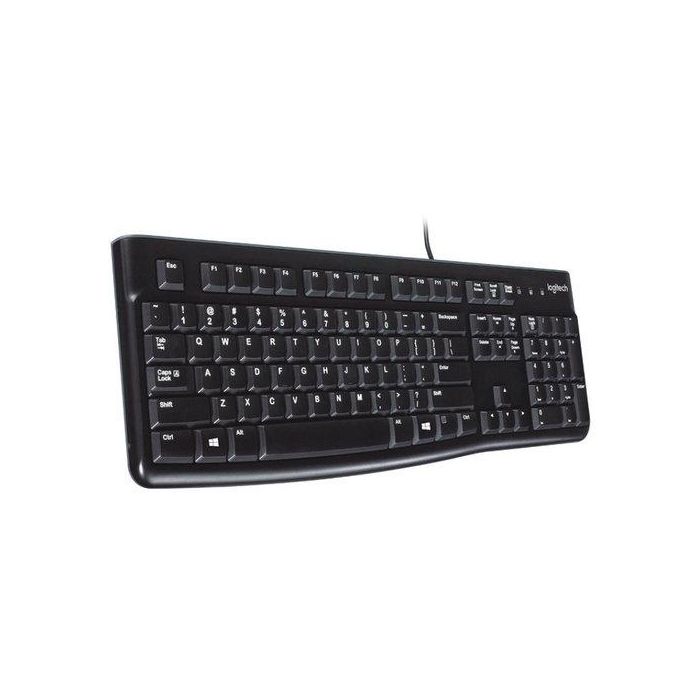 Logitech Teclado K120 Cable USB Qwerty Español Negro