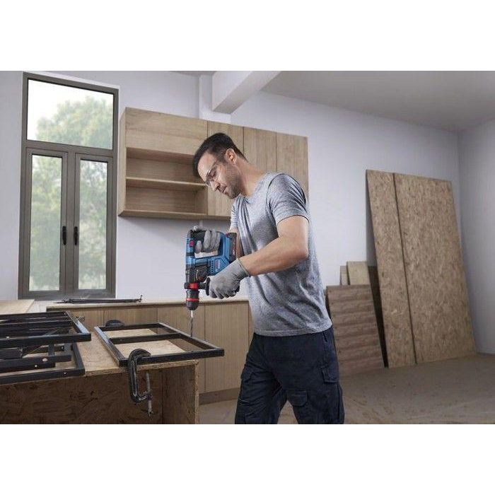 Bosch GBH 18V-18 X Taladro Percutor 18V 2Ah Inalámbrico con Control KickBack 2 Bosch GBH 18V-18 X Taladro Percutor 18V 2Ah Inalámbrico con Control KickBack 2