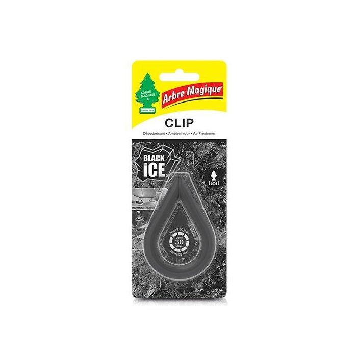 Arbre Magique PER90533 Perfumador Clip para Coche Fragancia Black Ice 1
