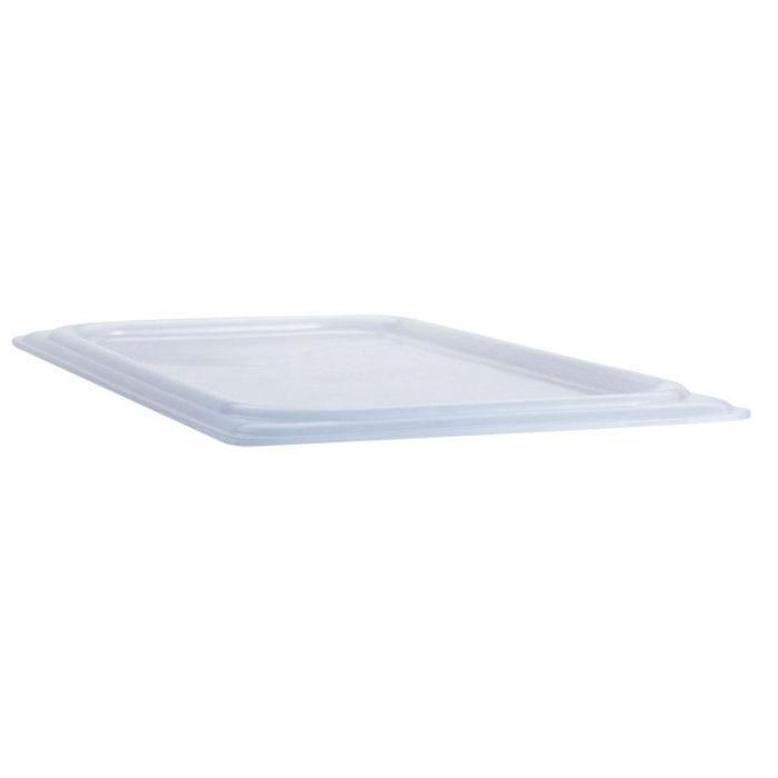 CAMBRO - 90PPC-190 - Tapa plana GN 1/9 - 10,8 x 17,6 cm - Blanco translúcido - Venta 1 unidad.