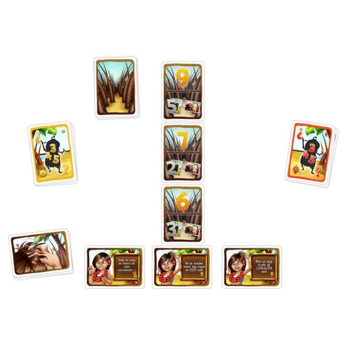 Ediciones Primigenio EPAP0002 Juego de Cartas Aloha Pioha para 2 a 4 Jugadores a partir de 8 años 1