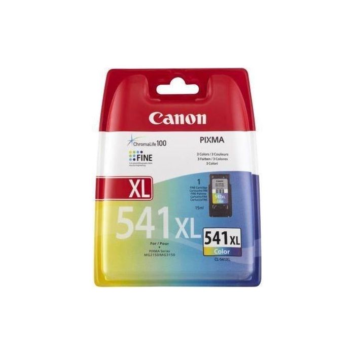 Canon CL 541XL Tinta Tricolor para Pixma Mg 2150-3150, 15ml - 400 Páginas 0 Canon CL 541XL Tinta Tricolor para Pixma Mg 2150-3150, 15ml - 400 Páginas 0