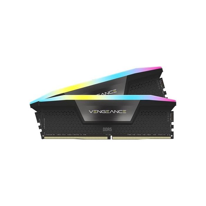 Corsair Memoria RAM DDR5 32GB (2x16GB) 6000MHz Vengeance RGB CMH32GX5M2B6000Z38 para Ordenador Corsair Memoria RAM DDR5 32GB (2x16GB) 6000MHz Vengeance RGB CMH32GX5M2B6000Z38 para Ordenador