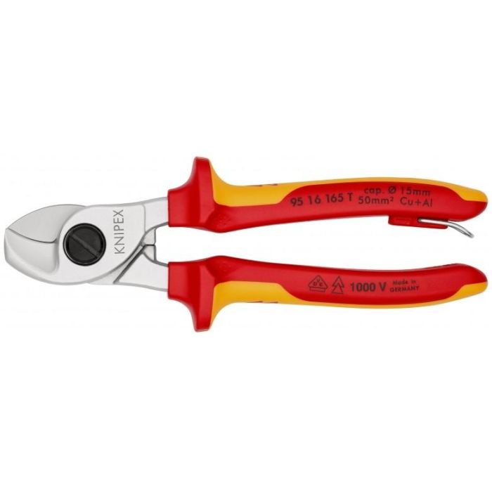 KNIPEX Kabelschere m. Befestigungsse 2