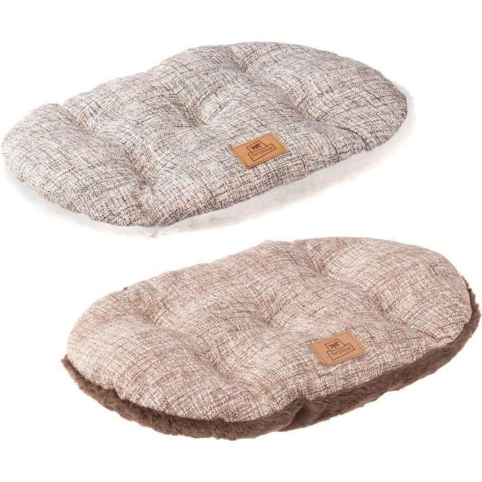 Cojín - FERPLAST - RELAX 45/2 - 43 x 30 cm - Tejido y piel Cojín - FERPLAST - RELAX 45/2 - 43 x 30 cm - Tejido y piel