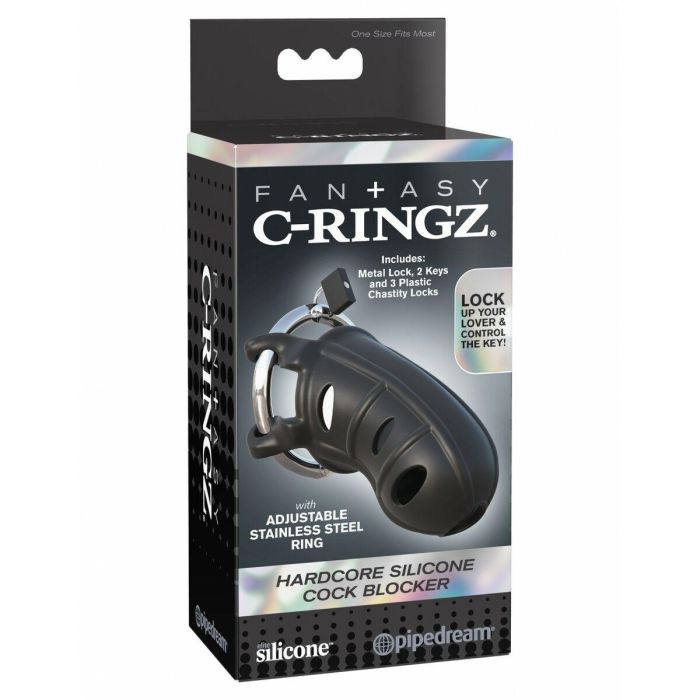 Anillo para el Pene Pipedream Fantasy C-Ringz Negro 4